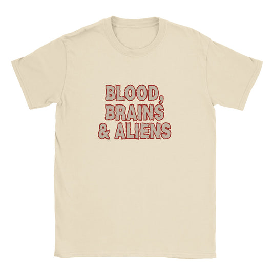 Blood, Brains & Aliens Classic T-shirt